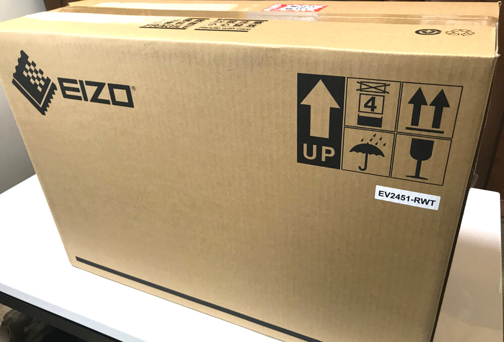EIZO EV2450とEV2451？EV2451開封レビュー 急いで買う方に