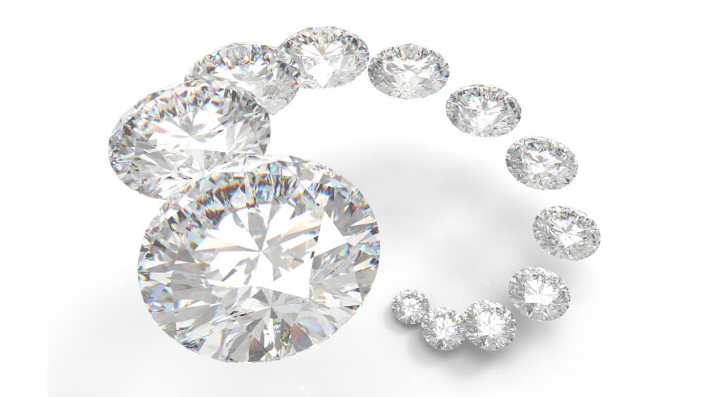 メレダイヤのサイズ表】メレダイヤは小さいダイヤの事【永久保存版】
